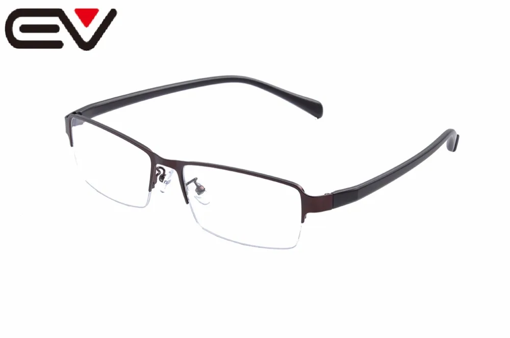 EV Men Super Large Eyeglasses Frames Oversized Half-Rim Metal Business Glasses Frames 60-18-142mm Oculos De Grau MasculinoEV1455
EV Men Super Large Eyeglasses Frames Oversized Half-Rim Metal Business Glasses Frames 60-18-142mm Oculos De Grau MasculinoEV1455