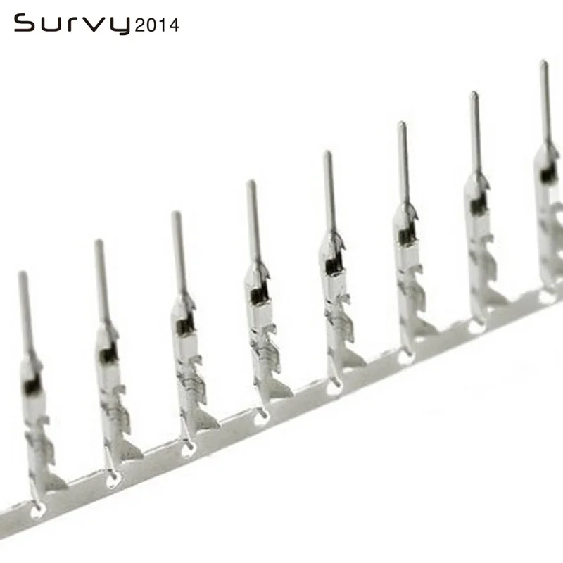 100pcs Single Row Male Connector Pins Pitch 2.54mm Jumper Wire Cable Housing Terminal for Dupont Jumper Wire Cable
100pcs Single Row Male Connector Pins Pitch 2.54mm Jumper Wire Cable Housing Terminal for Dupont Jumper Wire Cable