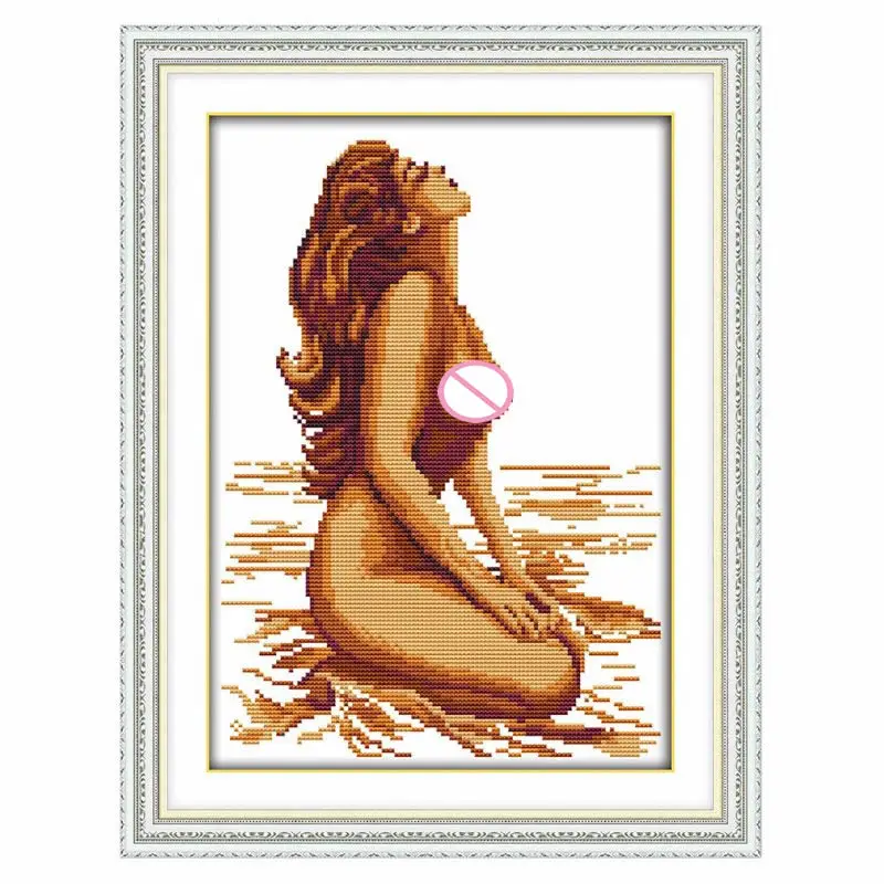Sexy Lady Handmade Needlework Counted 14CT Printed Cross Stitch Embroidery Kit Set Home Decoration
Sexy Lady Handmade Needlework Counted 14CT Printed Cross Stitch Embroidery Kit Set Home Decoration