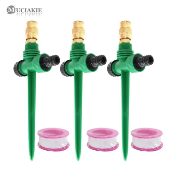 MUCIAKIE 5 KITS Ajustable Brass Sprinklers on Stake with 5PCS Teflon Tape Garden Grass Watering Irrigation Nozzle Sprinklers
MUCIAKIE 5 KITS Ajustable Brass Sprinklers on Stake with 5PCS Teflon Tape Garden Grass Watering Irrigation Nozzle Sprinklers
