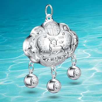 Chinese style;baby 925 genuine silver necklace pendant,solid pure silver jewelry;Solid design;Baby style,Send red rope
Chinese style;baby 925 genuine silver necklace pendant,solid pure silver jewelry;Solid design;Baby style,Send red rope
