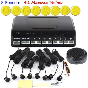 44 colors Car Parking Sensor 8 Sensors Buzzer Backup Radar Car Detector System Parking System Reverse Sound Alert high quality
44 colors Car Parking Sensor 8 Sensors Buzzer Backup Radar Car Detector System Parking System Reverse Sound Alert high quality