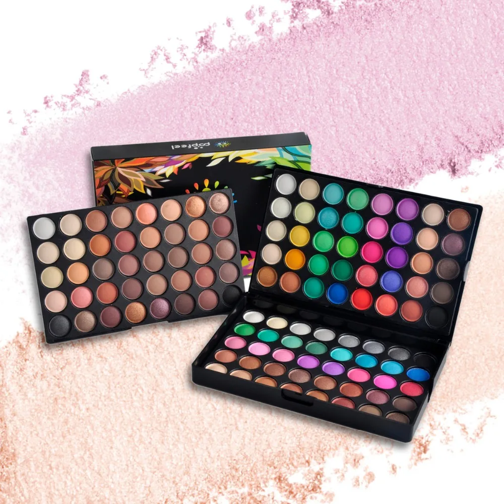 120 Colors Popfeel Eye Shadow Cosmetic Powder Nude Eyeshadow Palette Makeup Matte Natural Long Lasting Beauty Maquiagem
120 Colors Popfeel Eye Shadow Cosmetic Powder Nude Eyeshadow Palette Makeup Matte Natural Long Lasting Beauty Maquiagem