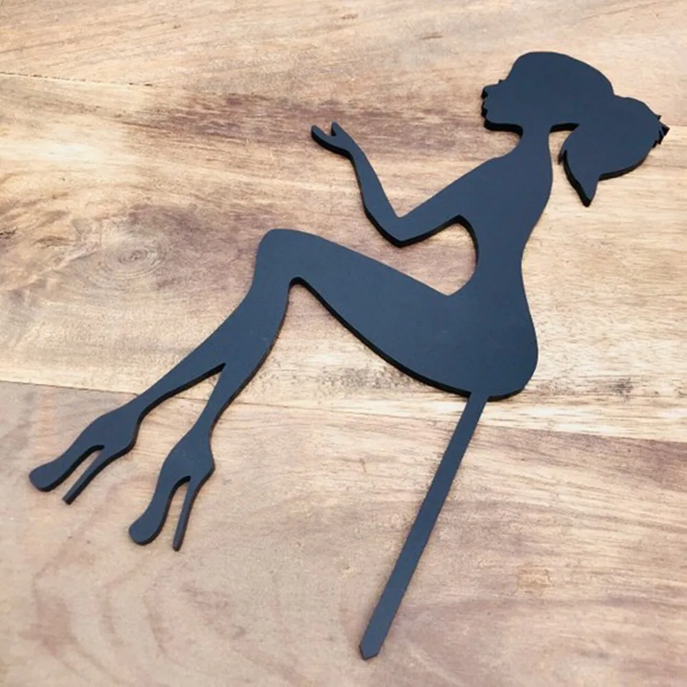 6pcs-lot-Elegant-Lady-Silhouette-Cake-Topper-Unqiue-Party-Supplies-Acrylic-Wooden-Birthday-Wedding-Party-Cake (2)