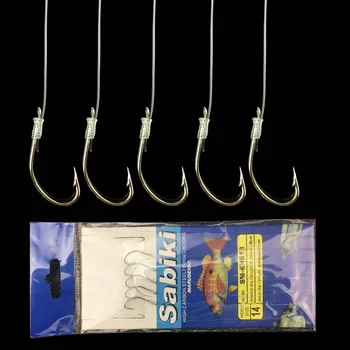 Minfishing 160 Pack/lot Tring Hook Tied Transparent Line Rock Carp Fishing Sabiki Hooks Fishing Hooks
Minfishing 160 Pack/lot Tring Hook Tied Transparent Line Rock Carp Fishing Sabiki Hooks Fishing Hooks