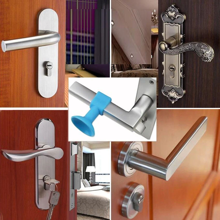 1pc Door Knob Silencer Crash Pad Wall Protectors Silicone Door Stopper Anti Collision Stop Products
1pc Door Knob Silencer Crash Pad Wall Protectors Silicone Door Stopper Anti Collision Stop Products