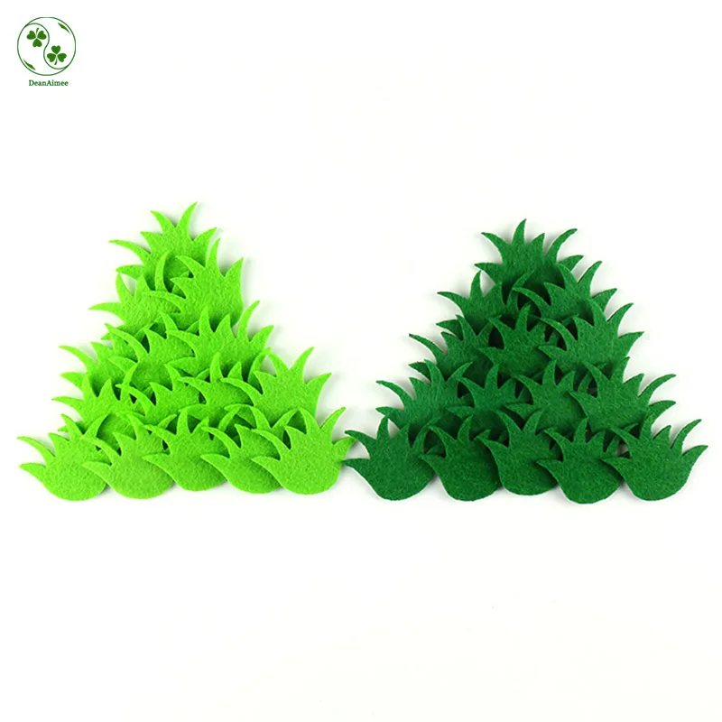 Cheap Price 30Pcs/lot Felt Grass Pack 2MM Felt Two Set Die Cut Green Grass Patches For DIY Sewing Appliques Blackboard Decor
Cheap Price 30Pcs/lot Felt Grass Pack 2MM Felt Two Set Die Cut Green Grass Patches For DIY Sewing Appliques Blackboard Decor