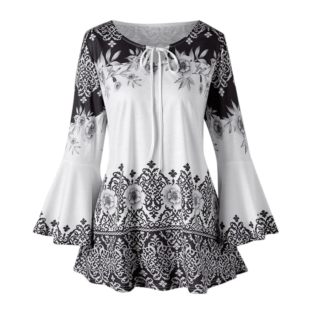 Plus Size 5XL Womens Tops and Blouses Winter 2019 Feminina Vintage Flare Sleeve Long Sleeve Blouse Woman Ladies Top Clothes
Plus Size 5XL Womens Tops and Blouses Winter 2019 Feminina Vintage Flare Sleeve Long Sleeve Blouse Woman Ladies Top Clothes