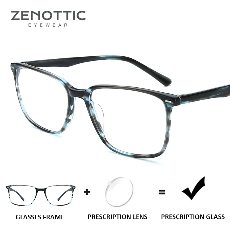 ZENOTTIC Myopia Hyperopia Prescription Glasses Frame Men Optical Anti-Blue-Ray Eyewear Transparent Photochromic Eyeglasses Men
ZENOTTIC Myopia Hyperopia Prescription Glasses Frame Men Optical Anti-Blue-Ray Eyewear Transparent Photochromic Eyeglasses Men
