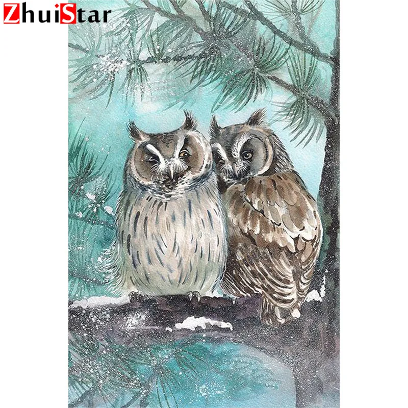 Square Diamond 5D DIY Diamond Painting Owl Diamond Embroidery Animal Rhinestone Mosaic Cross Stitch Home Decoration ZWQ
Square Diamond 5D DIY Diamond Painting Owl Diamond Embroidery Animal Rhinestone Mosaic Cross Stitch Home Decoration ZWQ