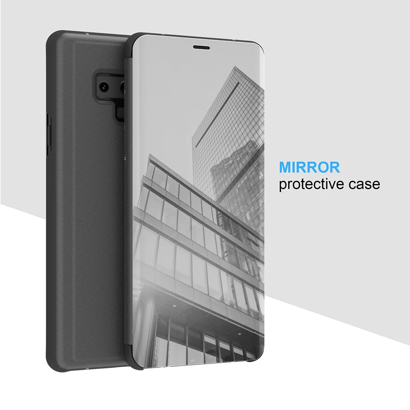 Smart Mirror Flip Cover for Samsung Galaxy S10 Lite S8 S9+plus Leather Phone Case for Galaxy S6 11 Smart Mirror Flip Cover for Samsung Galaxy S10 Lite S8 S9+plus Leather Phone Case for Galaxy S6 16