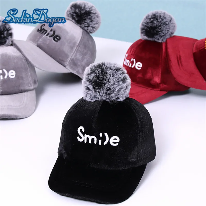 SeckinDogan Baby Hat Fashion Children's Casual Baseball Cap 1-3Y Autumn Spring Unisex Pom pom Cotton Letter Kids Boy Girl Hats
SeckinDogan Baby Hat Fashion Children's Casual Baseball Cap 1-3Y Autumn Spring Unisex Pom pom Cotton Letter Kids Boy Girl Hats
