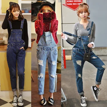 2017 New Free shipping Plus size Korean New Womens Jumpsuit Denim Overalls Casual Skinny Girls Pants Jeans Students jeans
2017 New Free shipping Plus size Korean New Womens Jumpsuit Denim Overalls Casual Skinny Girls Pants Jeans Students jeans