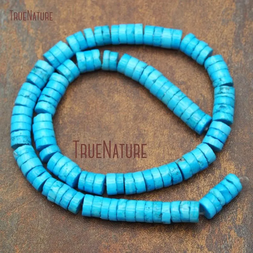 BE15356 10 Strands Natural Gemstone Blue Howlite Turquoise Loose Beads Wheel Shape Loose Beads 8x3mm
BE15356 10 Strands Natural Gemstone Blue Howlite Turquoise Loose Beads Wheel Shape Loose Beads 8x3mm