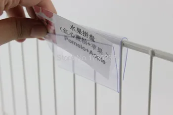 10/8/6cmx4cm Clear Plastic PVC Price Tag Sign Label Display Clip Holder For Supermarket Store Wood Glass Shelf Fitting 100pcs
10/8/6cmx4cm Clear Plastic PVC Price Tag Sign Label Display Clip Holder For Supermarket Store Wood Glass Shelf Fitting 100pcs