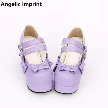 Angelic imprint woman mori girl lolita cosplay shoes lady high heels pumps women princess dress party shoes 7.5cm 33-47 bowties
Angelic imprint woman mori girl lolita cosplay shoes lady high heels pumps women princess dress party shoes 7.5cm 33-47 bowties