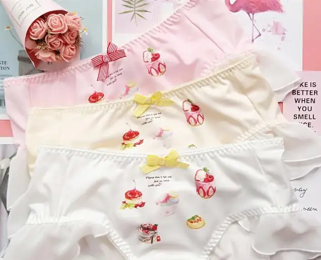 2019 New Arrival 100% Real Photo M L Lovely Cute Lolita Kawaii Cherry Strawberry Ruffle Panties Underwear Brief Knickers 547
2019 New Arrival 100% Real Photo M L Lovely Cute Lolita Kawaii Cherry Strawberry Ruffle Panties Underwear Brief Knickers 547