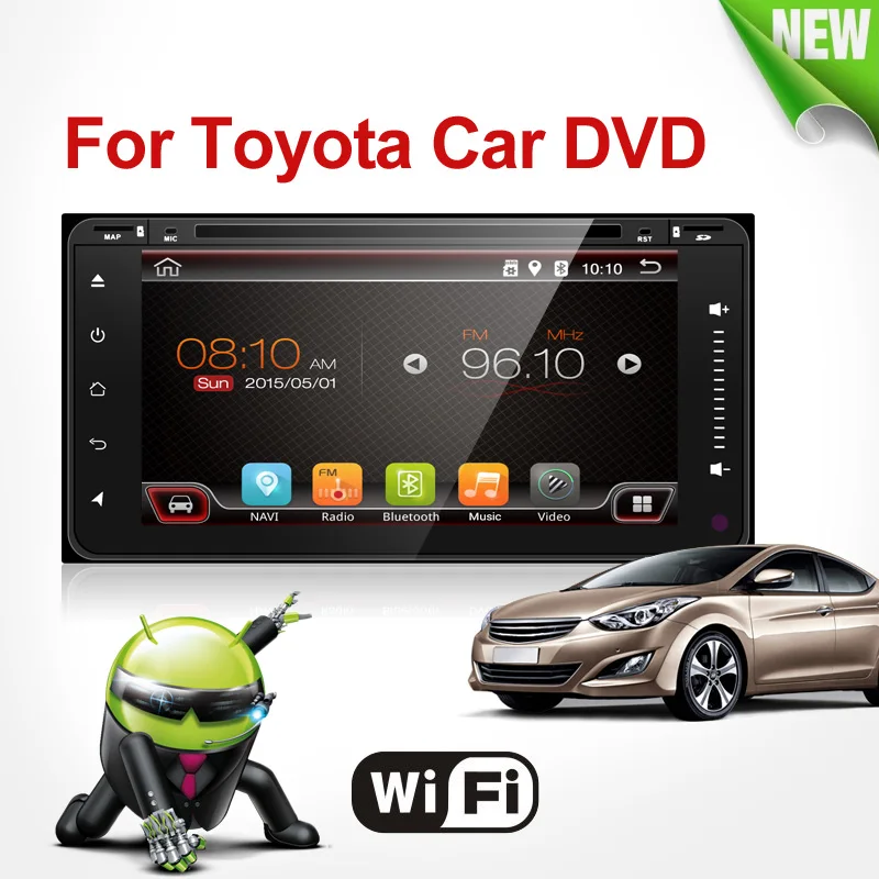 Quad Core font b car b font dvd android double din font b gps b font