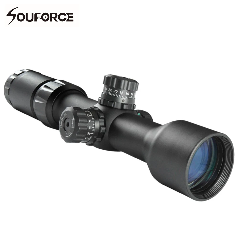Long Range Rifle Scope 1.5-5x40BE Tactical Locking Turret Side Focus Optical Sight Adjusted for 100 yards
Long Range Rifle Scope 1.5-5x40BE Tactical Locking Turret Side Focus Optical Sight Adjusted for 100 yards