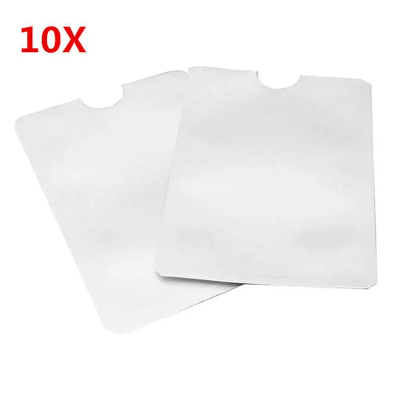 10pcs/set RFID Shielded Sleeve Card Blocking 13.56mhz IC card Protection NFC Security Card Prevent Unauthorized Scanning
10pcs/set RFID Shielded Sleeve Card Blocking 13.56mhz IC card Protection NFC Security Card Prevent Unauthorized Scanning