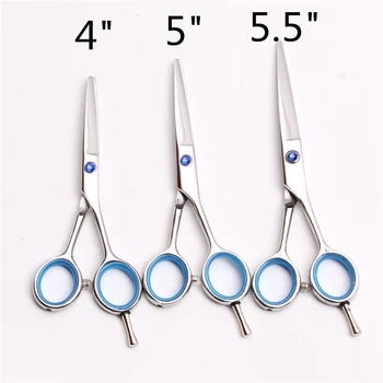 4.0" 5" 5.5" Customized Brand Styling Tool Normal Scissors Cutting Shears Professional Hairdressing Scissors Hair Scissors C1117
4.0" 5" 5.5" Customized Brand Styling Tool Normal Scissors Cutting Shears Professional Hairdressing Scissors Hair Scissors C1117