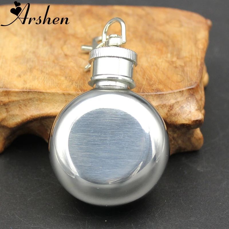 Arshen 1 Oz 28ml Mini Stainless Steel Hip Flask Round Wine Jug With Keychain Liquor Alcohol Whiskey Wine Pot Portable Drinkware
Arshen 1 Oz 28ml Mini Stainless Steel Hip Flask Round Wine Jug With Keychain Liquor Alcohol Whiskey Wine Pot Portable Drinkware
