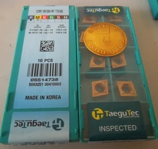 Taegutec CNC inserts CCMT09T304-MT TT5100 tungsten carbide turning tools CCMT 09T304 MT TT5100
Taegutec CNC inserts CCMT09T304-MT TT5100 tungsten carbide turning tools CCMT 09T304 MT TT5100