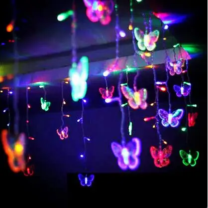 2x1M LED Butterfly Curtain Lights Garland Navidad Beautiful Decoration LED Christmas Lights For Wedding Holiday Cortina De
2x1M LED Butterfly Curtain Lights Garland Navidad Beautiful Decoration LED Christmas Lights For Wedding Holiday Cortina De