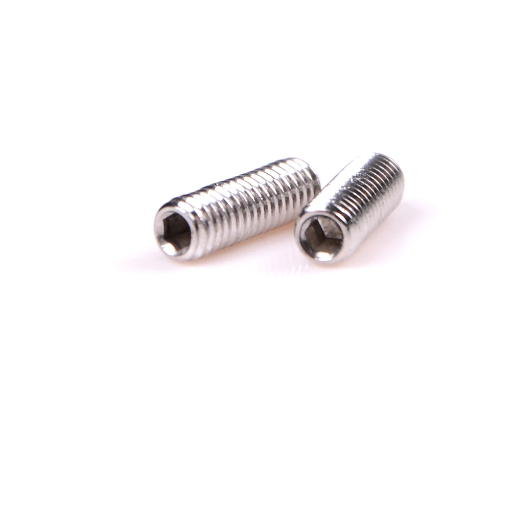 50pcs Stainless Steel Hex Socket Set Screw Grub Screws Cup Point Assortment M3-M5
50pcs Stainless Steel Hex Socket Set Screw Grub Screws Cup Point Assortment M3-M5