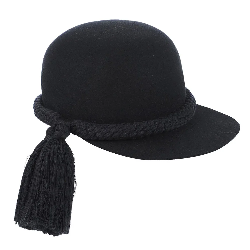 100% Wool Women's Men Chapeu Fedora For Laday Autumn winter Tassel Riding Beret Cap 20
100% Wool Women's Men Chapeu Fedora For Laday Autumn winter Tassel Riding Beret Cap 20