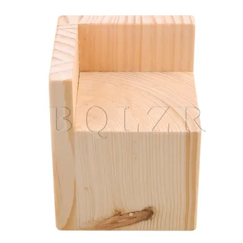 

7x7CM Slot L-shaped Wood Furniture Lifter Bed Sofa Table Riser Add 8cm BQLZR