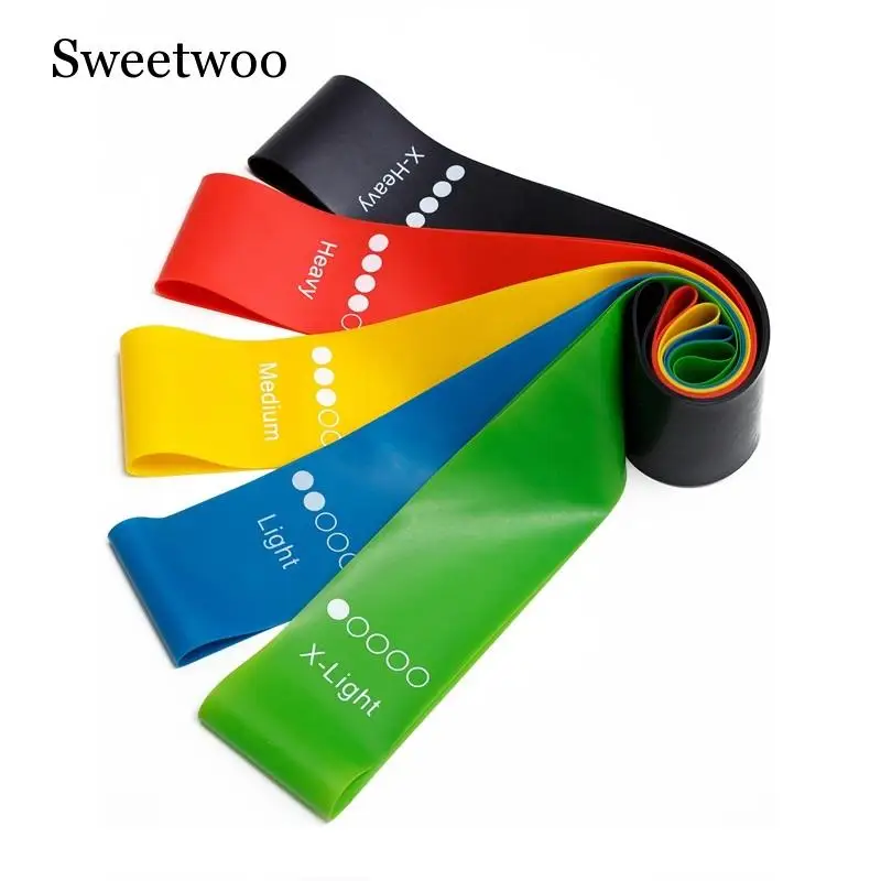 5PCS Yoga Resistance Rubber Bands Indoor Outdoor Fitness Equipment Pilates Sport Training Workout Elastic Bands
5PCS Yoga Resistance Rubber Bands Indoor Outdoor Fitness Equipment Pilates Sport Training Workout Elastic Bands