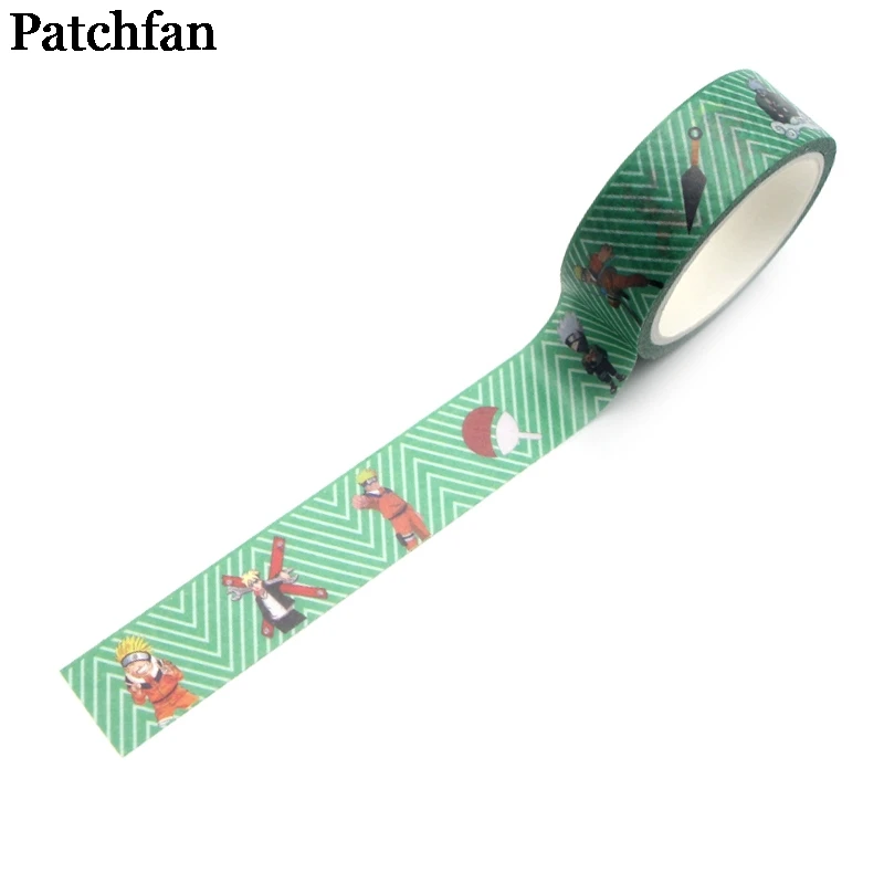 Patchfan Naruto cartoon Vintage anime 90s funny DIY Scrapbooking kid Adhesive washi Masking Tape Printed Pattern sticker A2154
Patchfan Naruto cartoon Vintage anime 90s funny DIY Scrapbooking kid Adhesive washi Masking Tape Printed Pattern sticker A2154