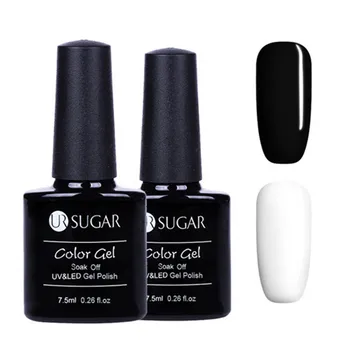 UR SUGAR 2 Bottles White Clear Blossom Gel Glitter Nail Color Gel Soak Off Nail Art UV Gel Polish
UR SUGAR 2 Bottles White Clear Blossom Gel Glitter Nail Color Gel Soak Off Nail Art UV Gel Polish