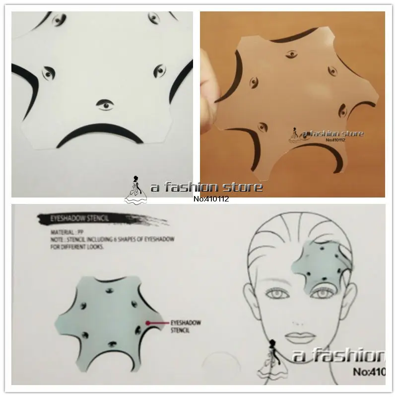 6 Style in 1 pc Cosmetics Eyeshadow Cat Smokey Eye Stencils Eyebrow Stencil Shadow Models Template Urban Makeup Tools
6 Style in 1 pc Cosmetics Eyeshadow Cat Smokey Eye Stencils Eyebrow Stencil Shadow Models Template Urban Makeup Tools