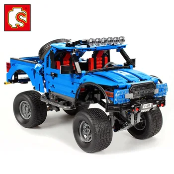 Technic series 701970 New the F-150 Raptor Pickup model building blocks set Classic toys for children Birthday Gitfs For Kids 
Technic series 701970 New the F-150 Raptor Pickup model building blocks set Classic toys for children Birthday Gitfs For Kids
