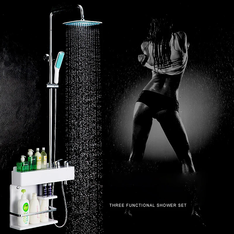 Bathroom Shower Set Brass Chrome Wall Mounted Shower Faucet 10" Shower Head Water Saving Nozzle Aerator Ceramic Rack Shower Set
Bathroom Shower Set Brass Chrome Wall Mounted Shower Faucet 10" Shower Head Water Saving Nozzle Aerator Ceramic Rack Shower Set