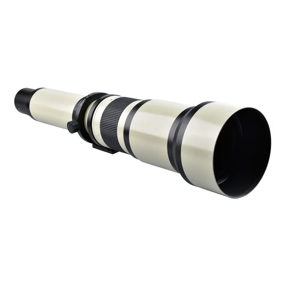 Super Telephoto Manual Zoom Lens + T2 Adapter for DSLR Canon Nikon Pentax Olympus Sony
Super Telephoto Manual Zoom Lens + T2 Adapter for DSLR Canon Nikon Pentax Olympus Sony