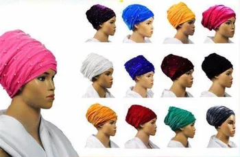 African velvet lace headwraps luxury high quality african headtie with many beads for women 3piece/lot HE-009
African velvet lace headwraps luxury high quality african headtie with many beads for women 3piece/lot HE-009
