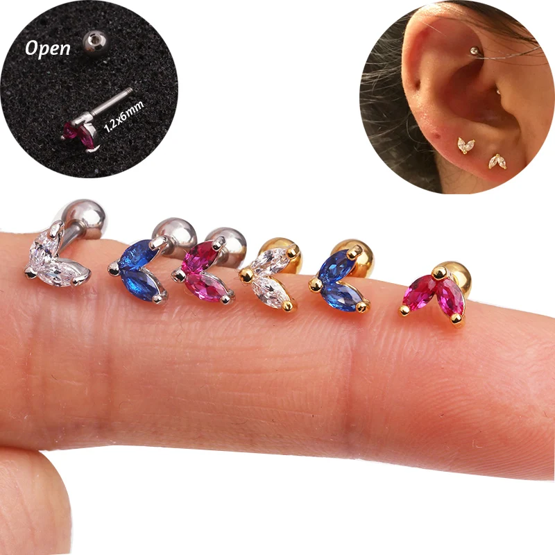 1Pc Clear Small Cz Round Heart Helix Piercing Jewelry Small Cartilage Earring Tiny Tragus Conch Rook Ear Lobe Stud
1Pc Clear Small Cz Round Heart Helix Piercing Jewelry Small Cartilage Earring Tiny Tragus Conch Rook Ear Lobe Stud