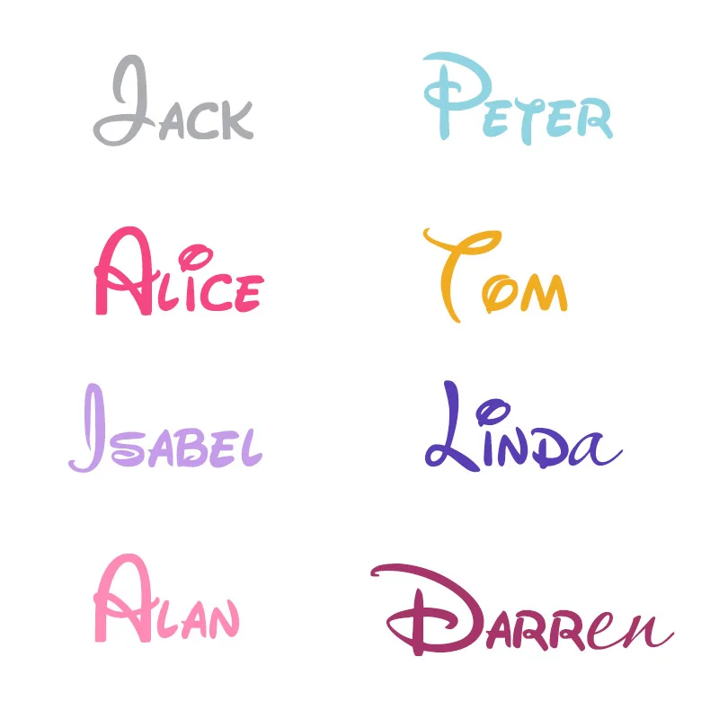 Personalized Name Vinyl Wall Sticker Custom Boy or Girls Name Art Wall Sticker Home Decor for Kids Rooms Nursery Decoration
Personalized Name Vinyl Wall Sticker Custom Boy or Girls Name Art Wall Sticker Home Decor for Kids Rooms Nursery Decoration