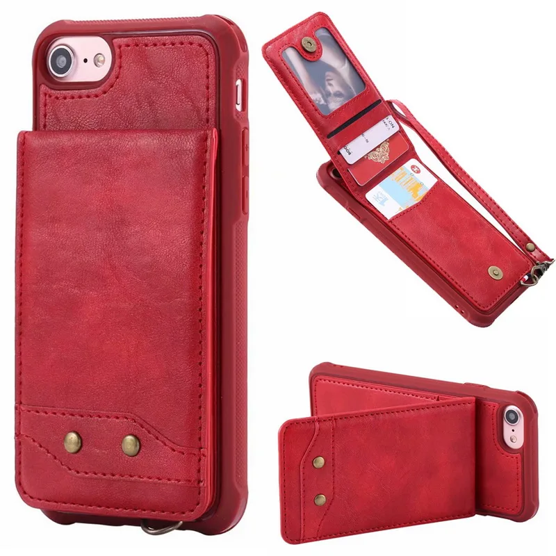 Strap Case For iPhone XS Max XR X Retro PU Leather Shockproof Flip Wallet Holder Back Cover For iPhone 6 6s 7 8 Plus Coque
Strap Case For iPhone XS Max XR X Retro PU Leather Shockproof Flip Wallet Holder Back Cover For iPhone 6 6s 7 8 Plus Coque