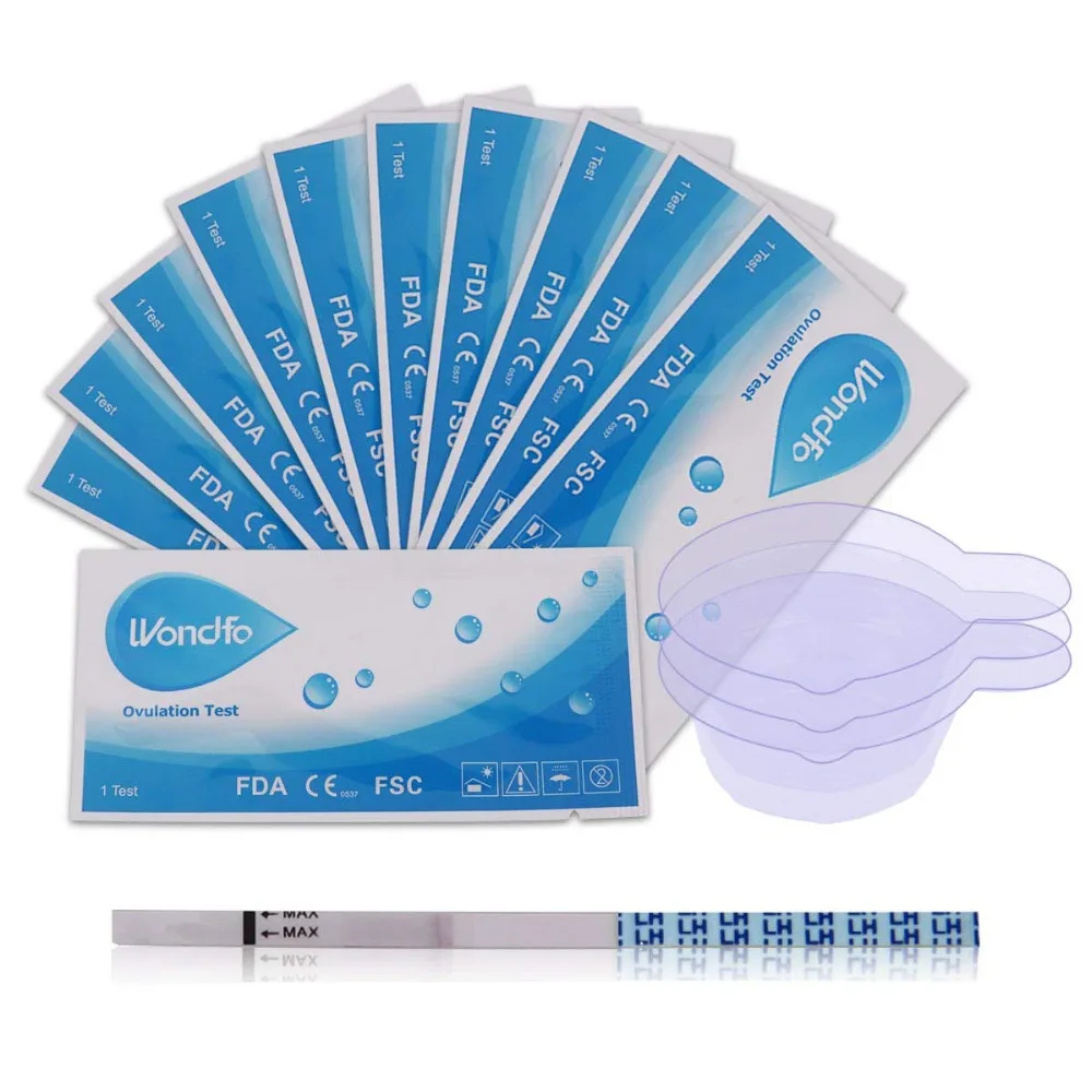 Wondfo 20PCS Test Paper Ovulation Urine Test Strip LH Detection Sticks with Urine Cup First Response Ovulation kits
Wondfo 20PCS Test Paper Ovulation Urine Test Strip LH Detection Sticks with Urine Cup First Response Ovulation kits