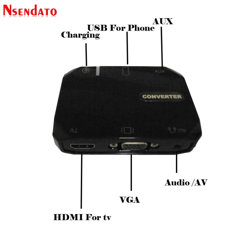 1080P HDMI VGA AVI RCA AUX USB-A To AV TV Video Audio 3 in 1 HDTV Converter Adapter Box for Tablet Pad to HDTV Projector
1080P HDMI VGA AVI RCA AUX USB-A To AV TV Video Audio 3 in 1 HDTV Converter Adapter Box for Tablet Pad to HDTV Projector