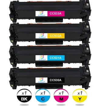 Hisaint Cheap For HP LaserJet CC530A CC531A CC532A CC533A 304A For HP CP2020/CP2025/CM2320 Laser Printer (BK C Y M 4-PK)
Hisaint Cheap For HP LaserJet CC530A CC531A CC532A CC533A 304A For HP CP2020/CP2025/CM2320 Laser Printer (BK C Y M 4-PK)