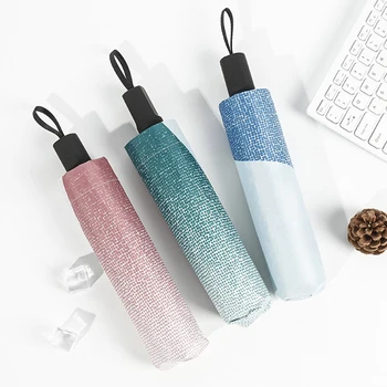 Folding Umbrella Rain Woman Anti-uv Sun Protection Umbrella Corporation Female Sunny Rainy Umbrellas Black Coating Guarda Chuva
Folding Umbrella Rain Woman Anti-uv Sun Protection Umbrella Corporation Female Sunny Rainy Umbrellas Black Coating Guarda Chuva