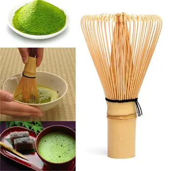 10x5.5cm Bamboo Matcha Whisk Japanese Brush Professional Green Tea Powder Whisk Chasen Tea Ceremony Brush Tool Grinder Kitchen 
10x5.5cm Bamboo Matcha Whisk Japanese Brush Professional Green Tea Powder Whisk Chasen Tea Ceremony Brush Tool Grinder Kitchen
