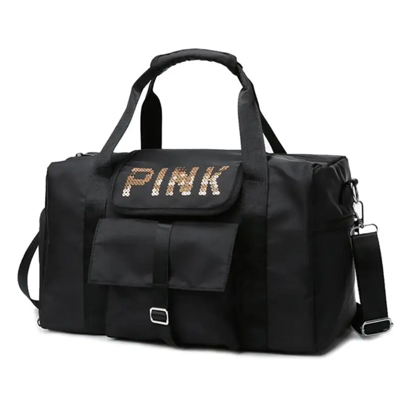 Fashion Waterproof Women Gym Bag Women Fitness Yoga Sports Bag for Shoe Storage Travel Handbags Unisex Luggage Sequin Duffel Bag
Fashion Waterproof Women Gym Bag Women Fitness Yoga Sports Bag for Shoe Storage Travel Handbags Unisex Luggage Sequin Duffel Bag