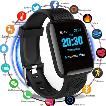 Smart Waterproof Watch Sports Watch Sleep Monitor Alarm Clock Watch Smart Wristband Fitness Bracelet Heart Rate Time Smartband
Smart Waterproof Watch Sports Watch Sleep Monitor Alarm Clock Watch Smart Wristband Fitness Bracelet Heart Rate Time Smartband