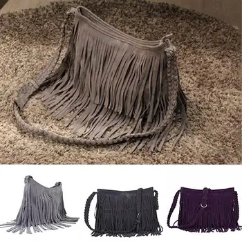 Hot New Women's Fashion Fringe Tassel Shoulder Messenger Cross Body Satchel Bag Handbags
Hot New Women's Fashion Fringe Tassel Shoulder Messenger Cross Body Satchel Bag Handbags